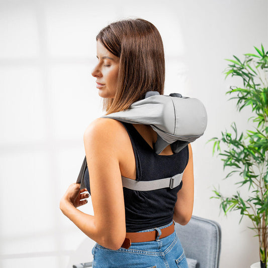 ZenRelief™ 6D: Masajeador Cervical Profesional con Terapia de Calor Infrarrojo